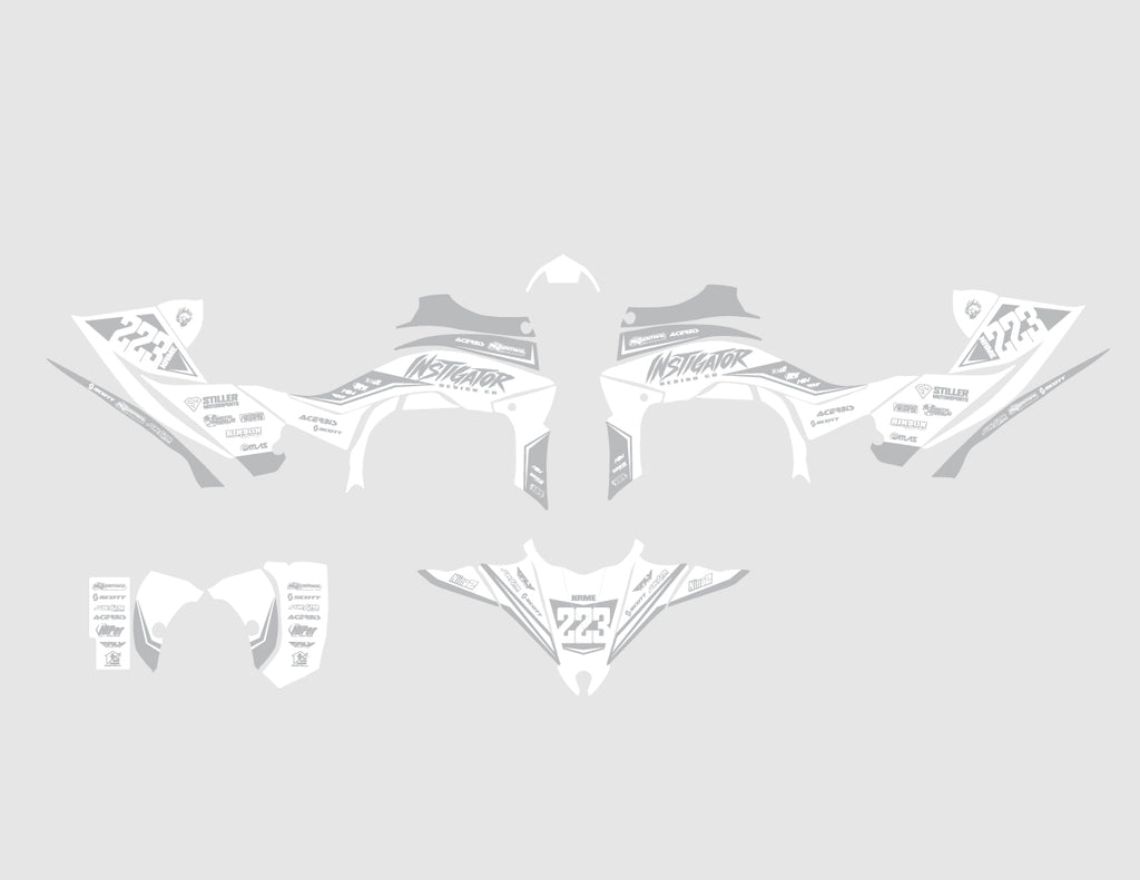 Ghost Graphics Kit for Yamaha